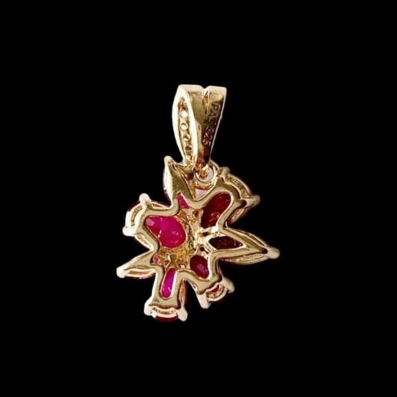 Pendant 925 sterling silver flower - Picture 4 of 6